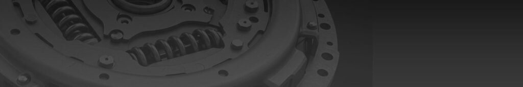 Close-up of a mechanical clutch component