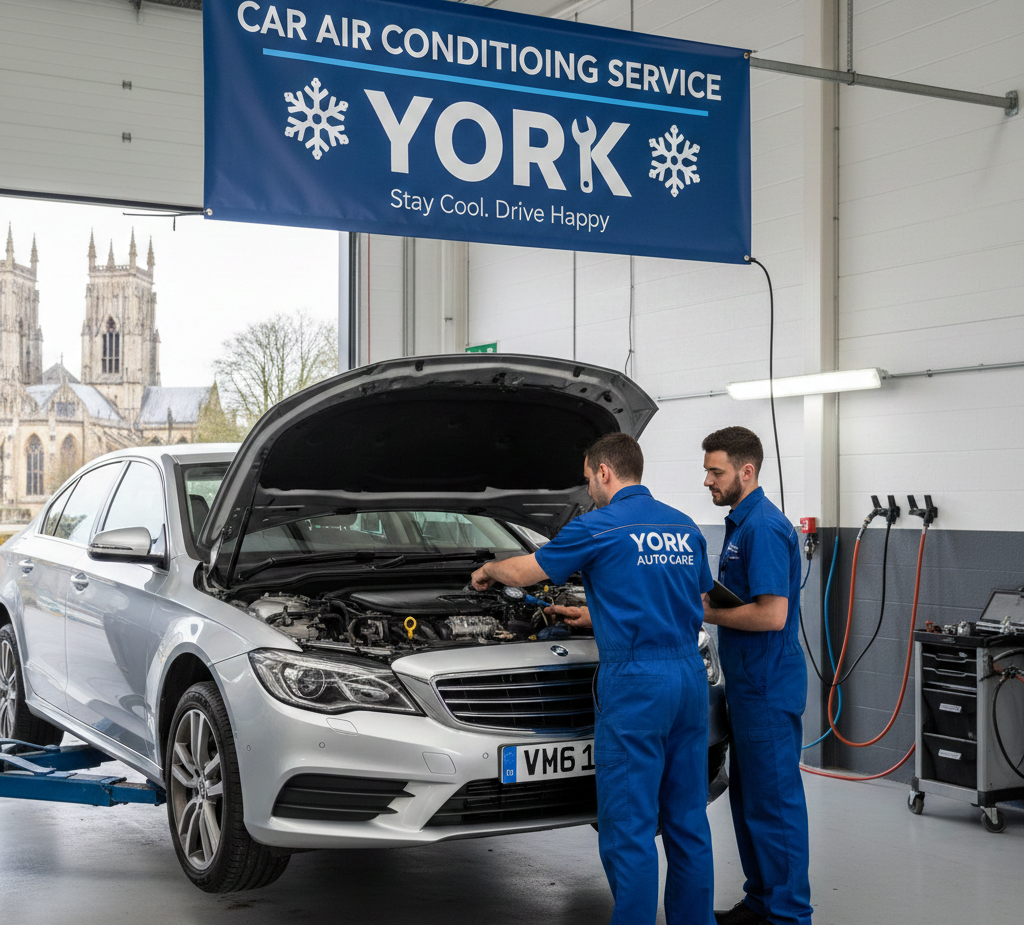 Car Air Conditioning Service York – Complete AC Guide| Recharge, Regas & Repairs