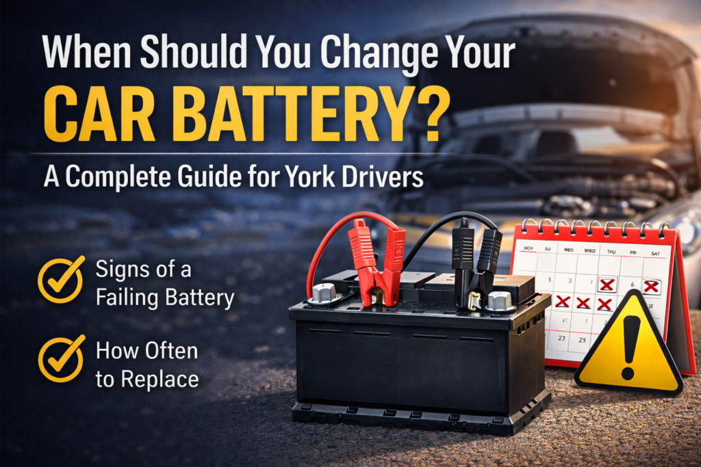 When Should You Change Your Car Battery? A Complete Guide for York Drivers