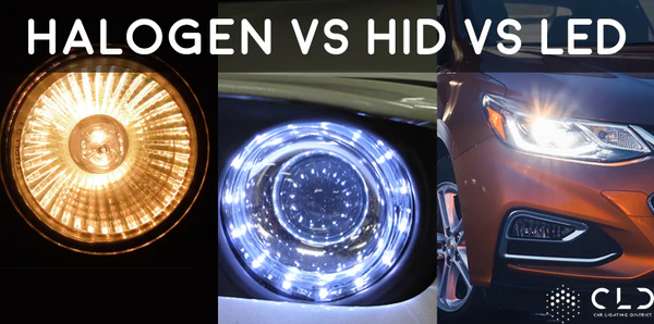 LED vs Halogen vs HID: Which Car Lights Are Best for UK Drivers?