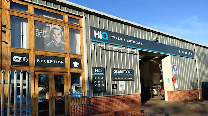 Garage showing its exterior area of york branch gladstone tyres and autocare