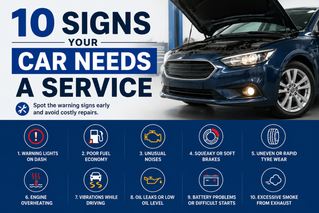 10 Signs Your Car Needs a Service
