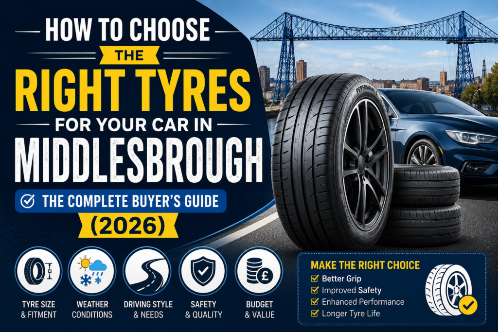 How to Choose the Right Tyres for Your Car in Middlesbrough: The Complete Buyer's Guide (2026) )