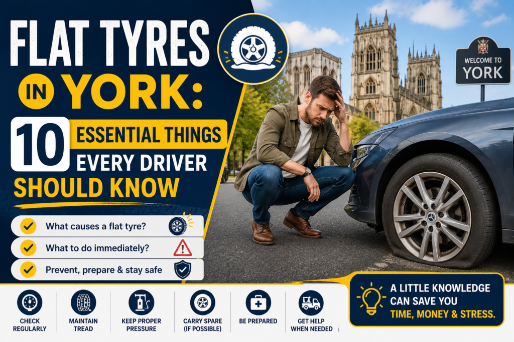 Flat Tyres in York: 10 Essential Things Every Driver Should Know