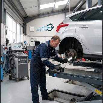 MOT check and vehicle inspection at a professional garage in York and Middlesbrough