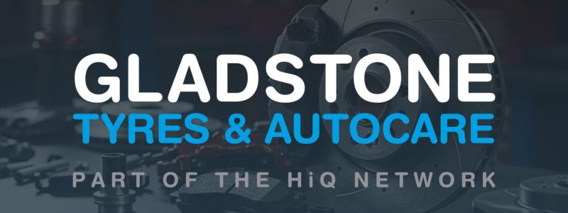 Gladstone Tyres and Autocare branding